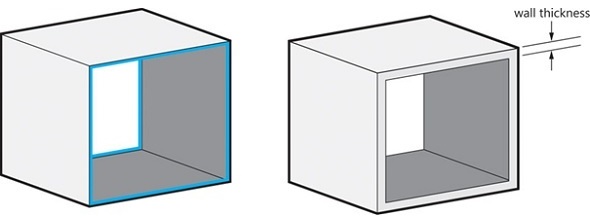 C4D模型壁厚问题